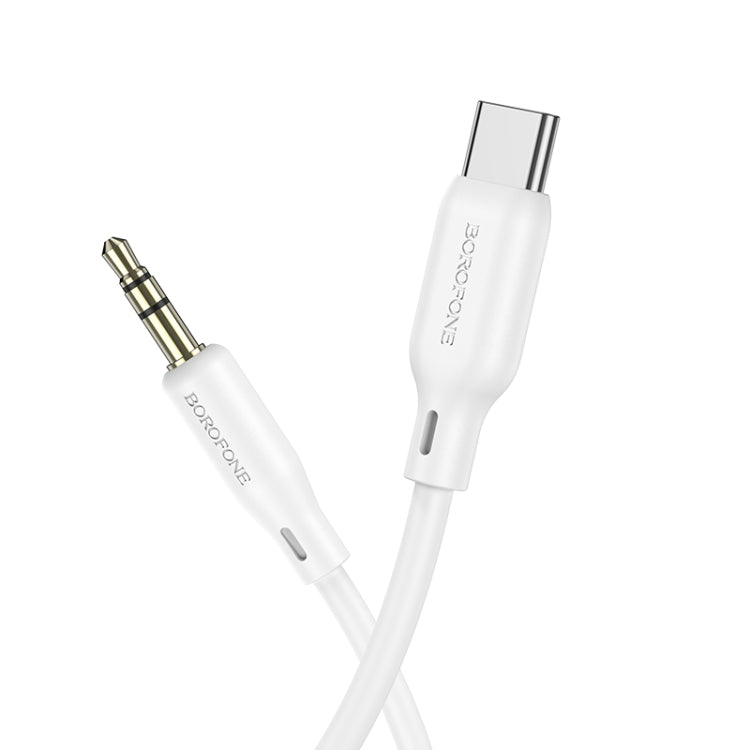 Borofone BL18 AUX Silicone Audio Cable, 3.5mm to Type-C Cable