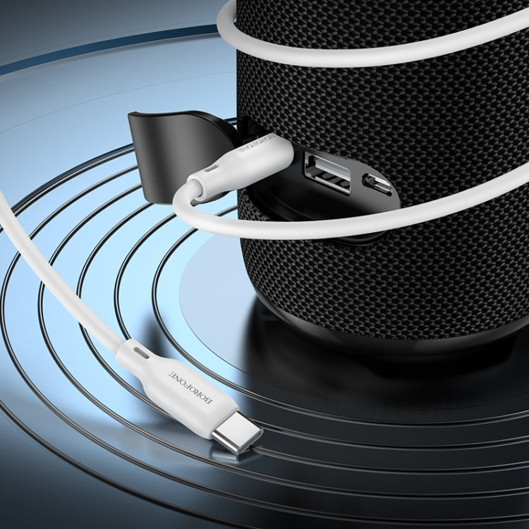 Borofone BL18 AUX Silicone Audio Cable, 3.5mm to Type-C Cable
