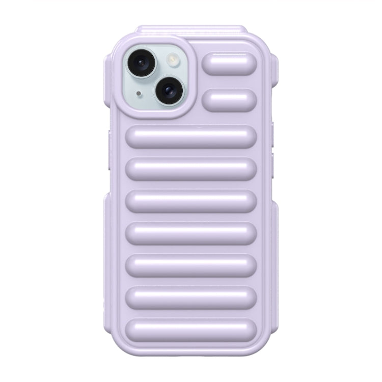 For iPhone 15 Plus Capsule Series Candy Color TPU Phone Case