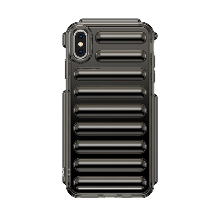 For iPhone XS Max Capsule Series Candy Color TPU Phone Case