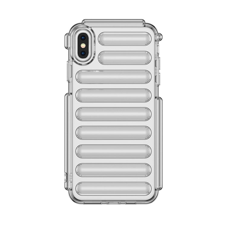 For iPhone XS Max Capsule Series Candy Color TPU Phone Case