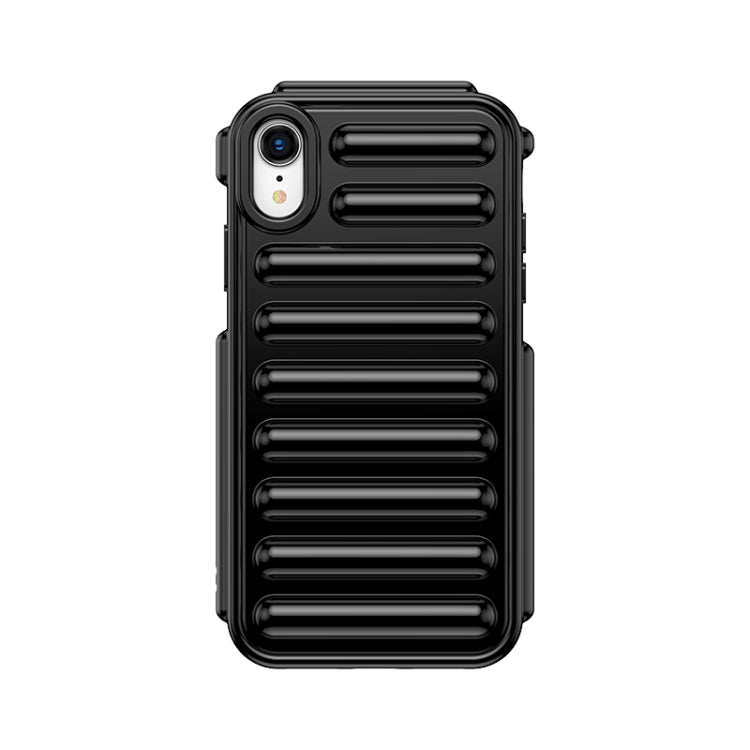 For iPhone XR Capsule Series Candy Color TPU Phone Case