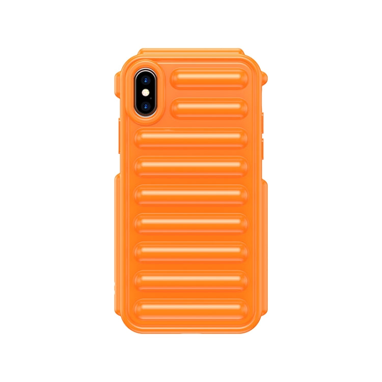 For iPhone X / XS Capsule Series Candy Color TPU Phone Case