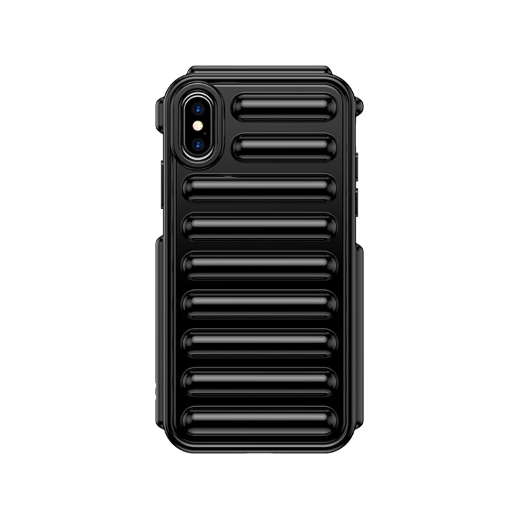 For iPhone X / XS Capsule Series Candy Color TPU Phone Case