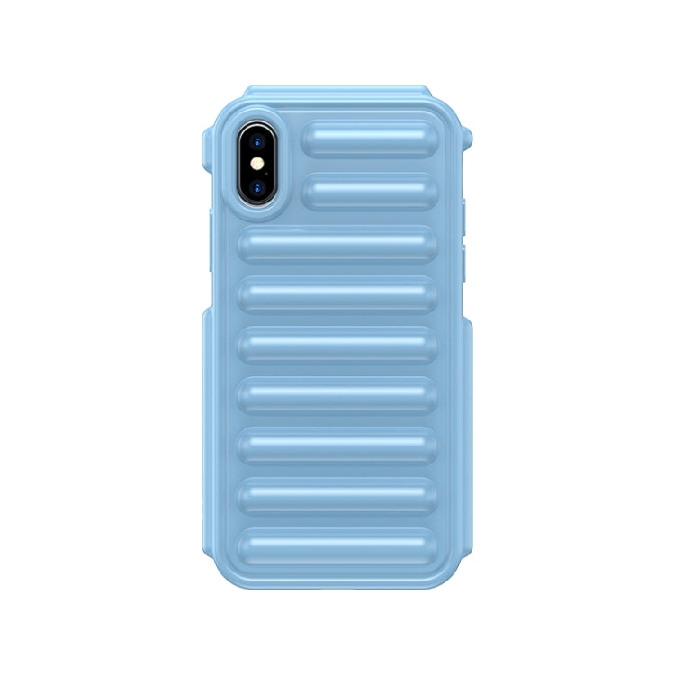 For iPhone X / XS Capsule Series Candy Color TPU Phone Case