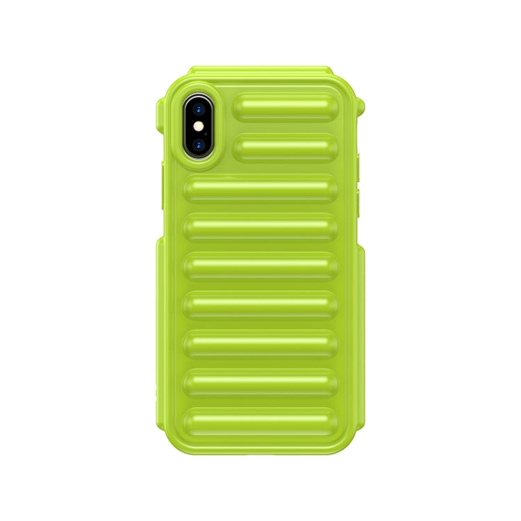 For iPhone X / XS Capsule Series Candy Color TPU Phone Case