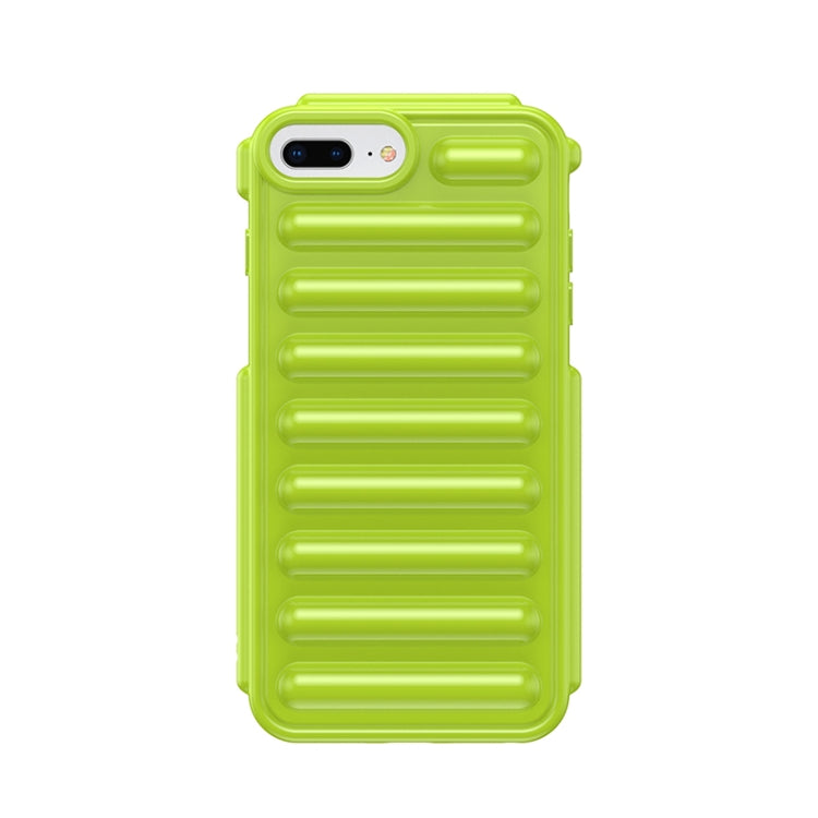 For iPhone 8 Plus Capsule Series Candy Color TPU Phone Case