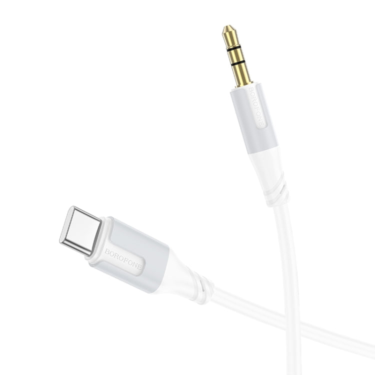 Borofone BL19 AUX Creator Audio Cable, 3.5mm to Type-C Cable, Length: 1m