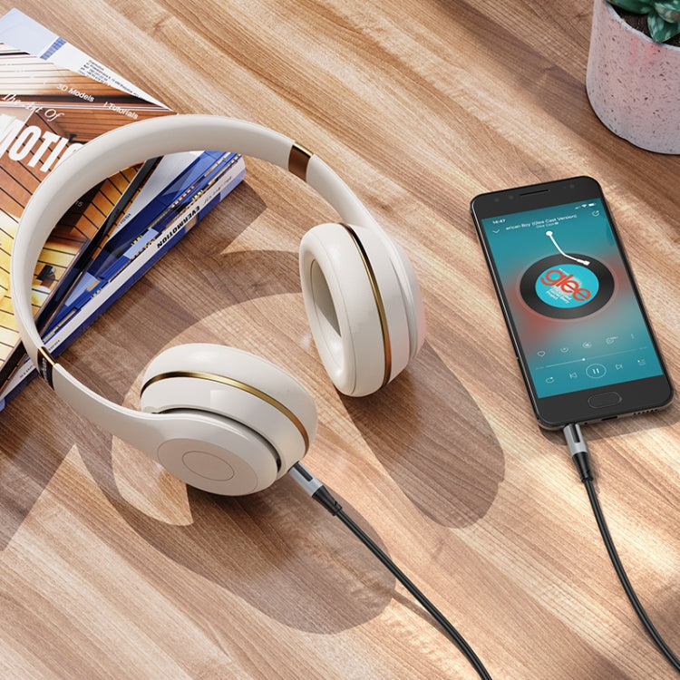 Borofone BL19 AUX Creator Audio Cable, 3.5mm to 3.5mm Cable, Length: 1m