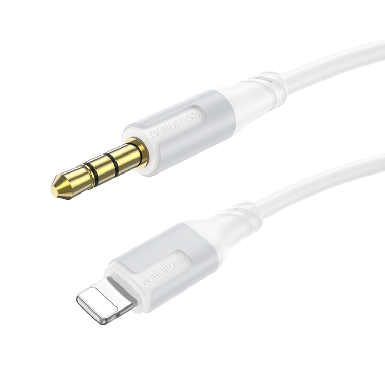Borofone BL19 AUX Creator Audio Cable, 3.5mm to 8 Pin Cable, Length: 1m