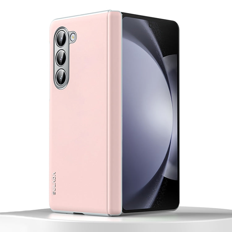 For Samsung Galaxy Z Fold5 SULADA Skin Feel Liquid Leather Shockproof Phone Case