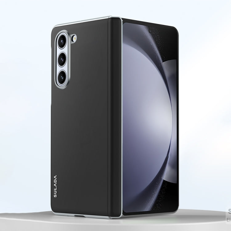 For Samsung Galaxy Z Fold6 SULADA Skin Feel Liquid Leather Shockproof Phone Case