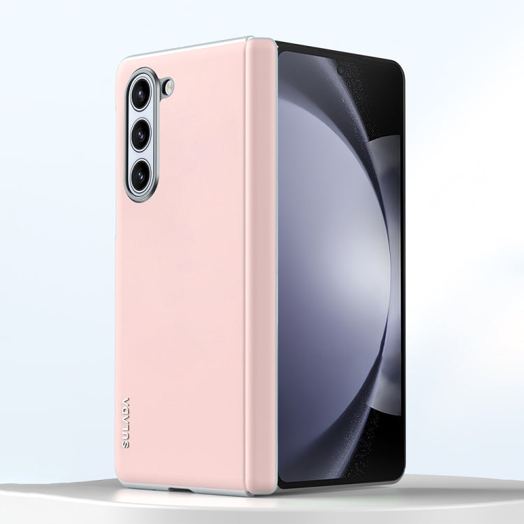 For Samsung Galaxy Z Fold6 SULADA Skin Feel Liquid Leather Shockproof Phone Case