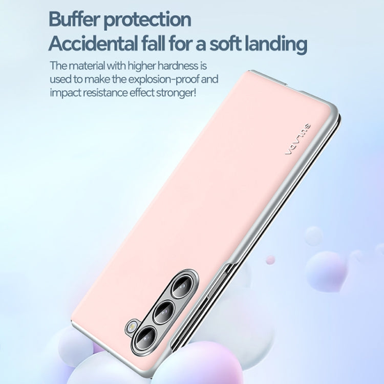 For Samsung Galaxy Z Fold5 SULADA Skin Feel Liquid Leather Shockproof Phone Case