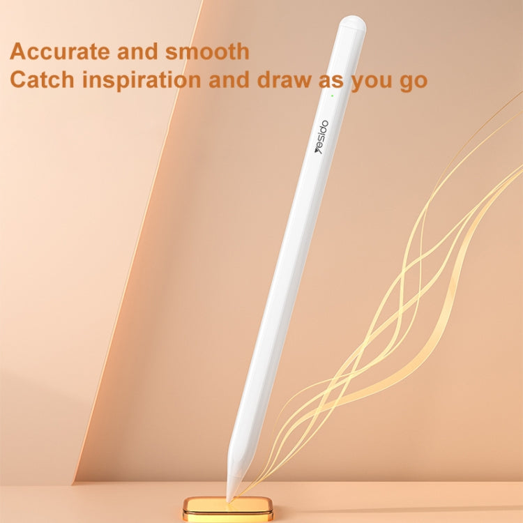 For iPad Yesido ST16 Anti-mistouch Capacitive Stylus - White