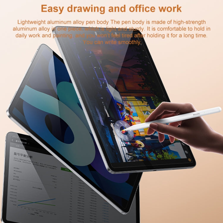 For iPad Yesido ST16 Anti-mistouch Capacitive Stylus - White