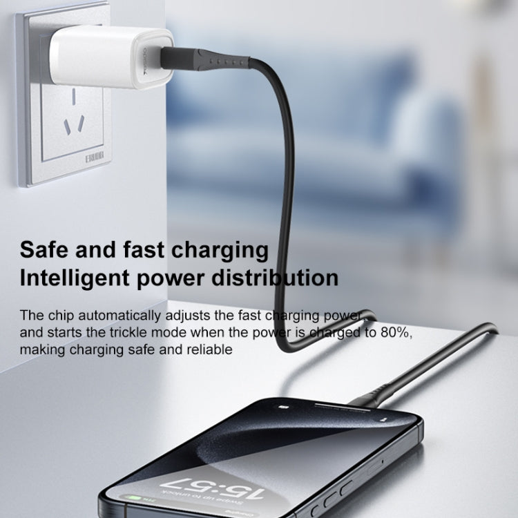 Yesido YC11U 20W PD USB-C / Type-C Fast Charging Charger, Specification:US Plug - White