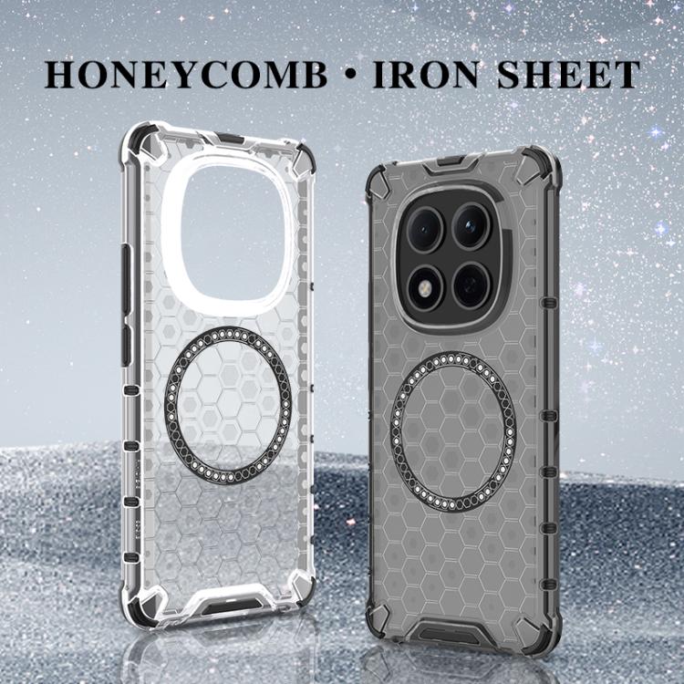 For Redmi Note 15 Pro+ 5G Global 163.3mm Honeycomb Magnetic Ring Shockproof Phone Case