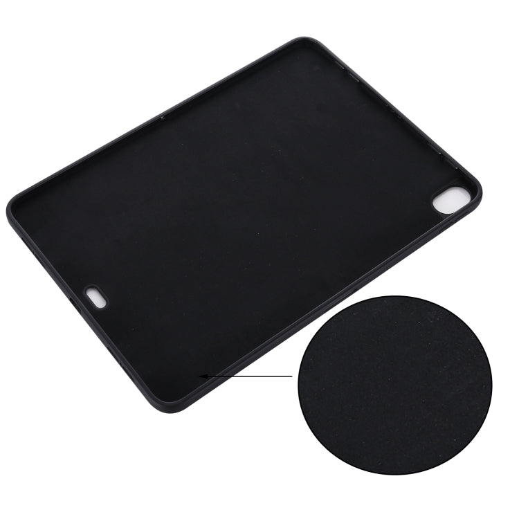 For iPad Air 13 2026 / 2025 / 2024 Pure Color Liquid Silicone Shockproof Tablet Case