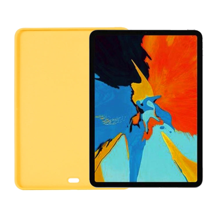 For iPad Air 13 2026 / 2025 / 2024 Pure Color Liquid Silicone Shockproof Tablet Case