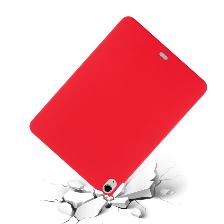 For iPad Air 13 2026 / 2025 / 2024 Pure Color Liquid Silicone Shockproof Tablet Case
