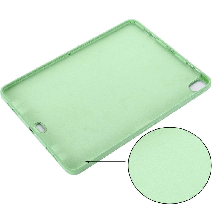 For iPad Air 13 2026 / 2025 / 2024 Pure Color Liquid Silicone Shockproof Tablet Case