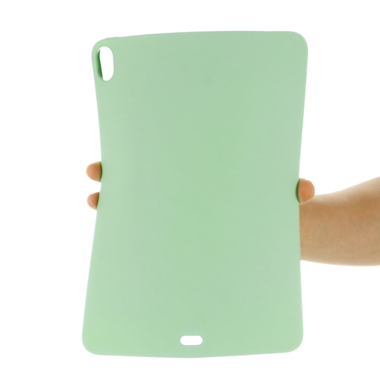 For iPad Air 13 2026 / 2025 / 2024 Pure Color Liquid Silicone Shockproof Tablet Case