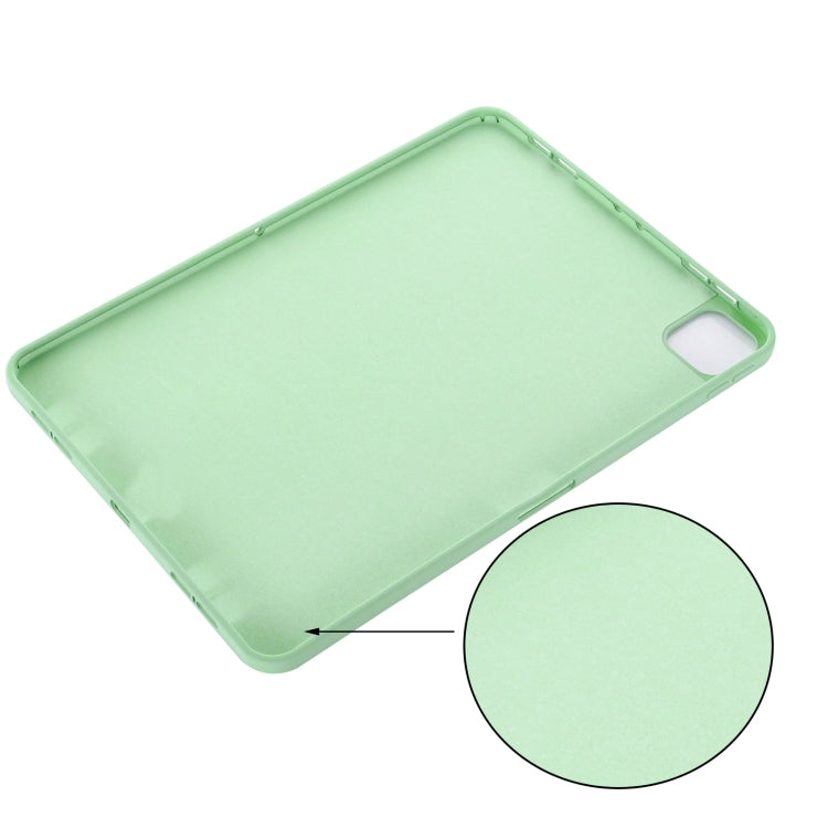 For iPad Pro 11 2025 / 2024 Pure Color Liquid Silicone Shockproof Tablet Case
