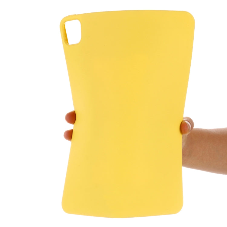 For iPad Pro 11 2025 / 2024 Pure Color Liquid Silicone Shockproof Tablet Case