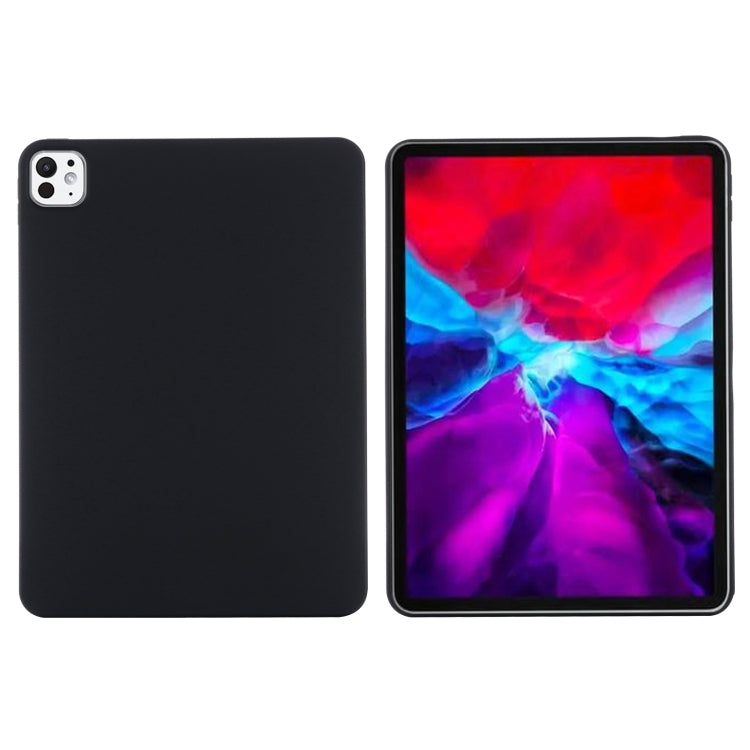 For iPad Pro 11 2025 / 2024 Pure Color Liquid Silicone Shockproof Tablet Case