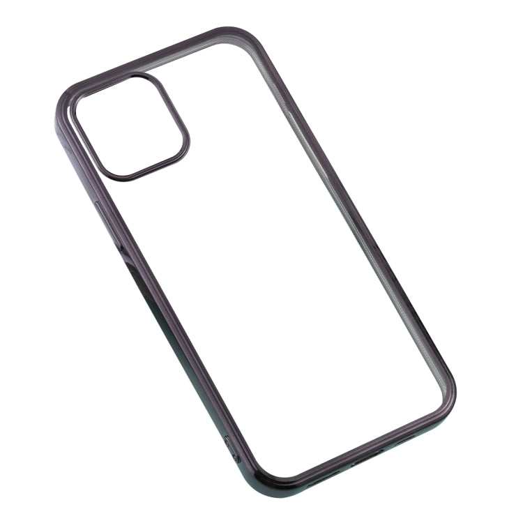 For iPhone 12 mini Ultra-thin Plating TPU Protective Soft Case