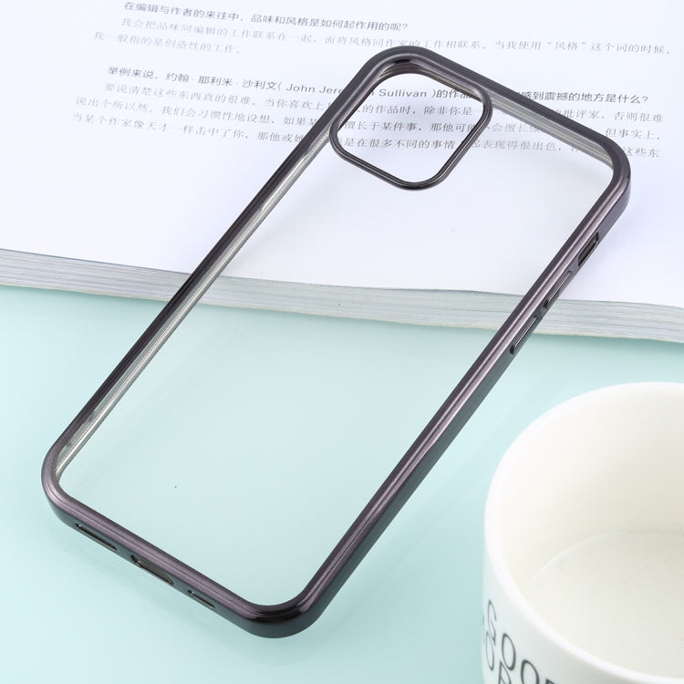 For iPhone 12 mini Ultra-thin Plating TPU Protective Soft Case