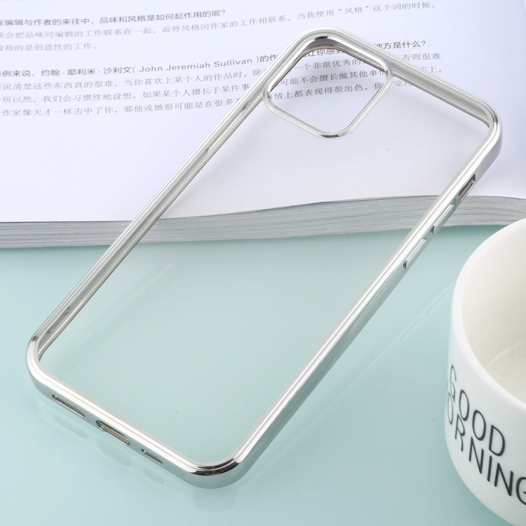For iPhone 12 mini Ultra-thin Plating TPU Protective Soft Case