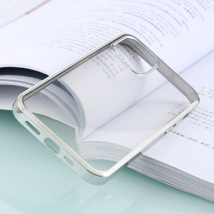 For iPhone 12 mini Ultra-thin Plating TPU Protective Soft Case