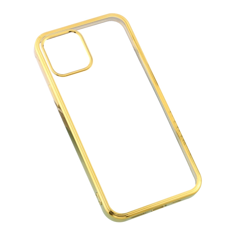 For iPhone 12 / 12 Pro Ultra-thin Plating TPU Protective Soft Case