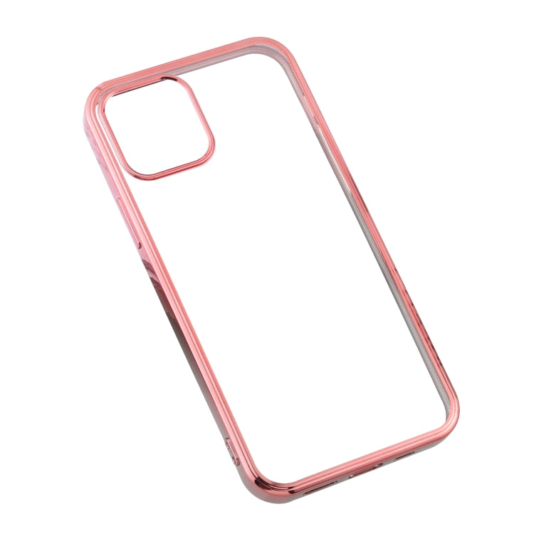For iPhone 12 / 12 Pro Ultra-thin Plating TPU Protective Soft Case