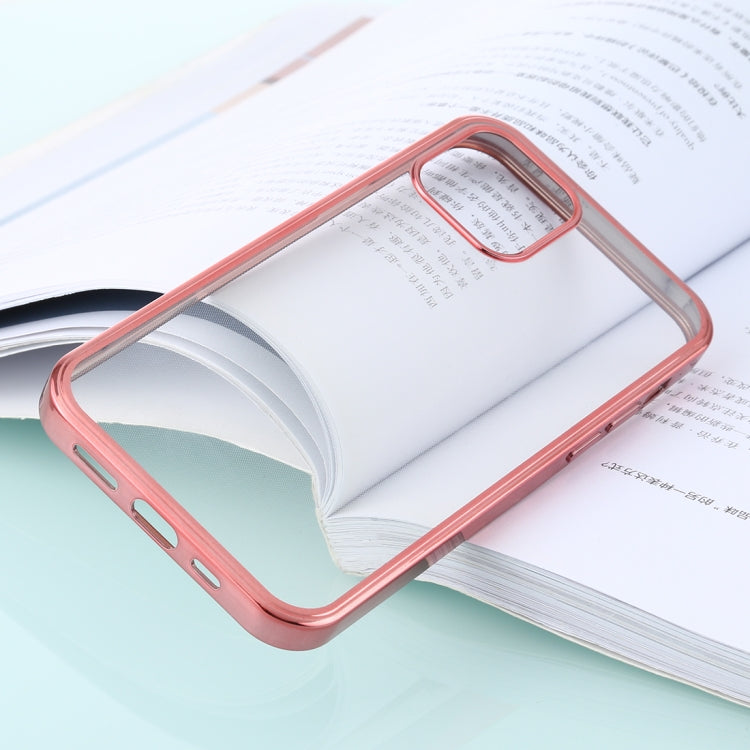 For iPhone 12 / 12 Pro Ultra-thin Plating TPU Protective Soft Case