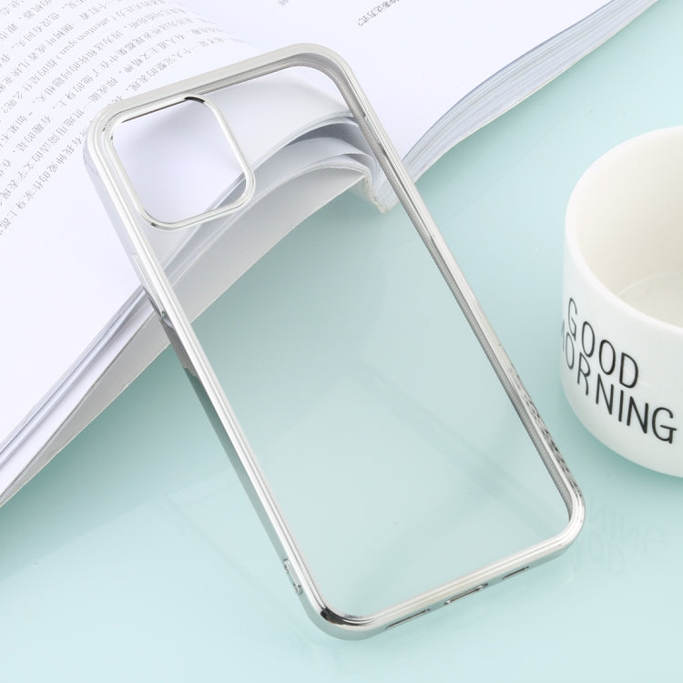 For iPhone 12 / 12 Pro Ultra-thin Plating TPU Protective Soft Case