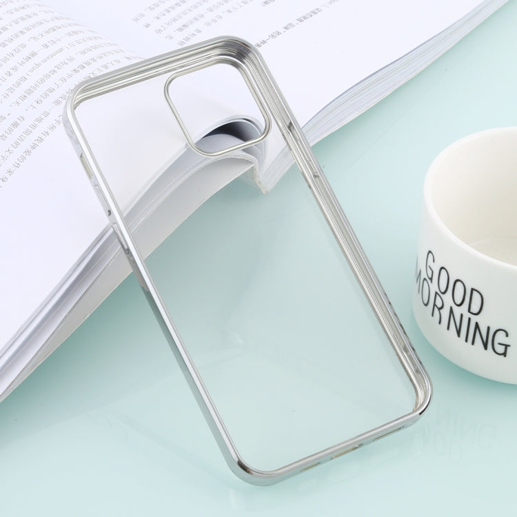 For iPhone 12 / 12 Pro Ultra-thin Plating TPU Protective Soft Case
