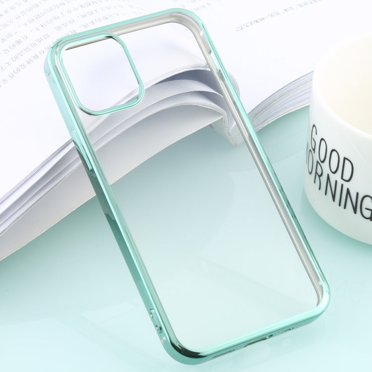 For iPhone 12 / 12 Pro Ultra-thin Plating TPU Protective Soft Case