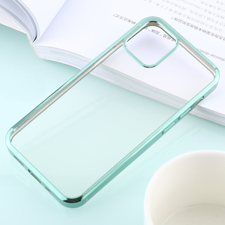 For iPhone 12 / 12 Pro Ultra-thin Plating TPU Protective Soft Case