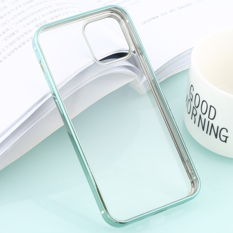 For iPhone 12 / 12 Pro Ultra-thin Plating TPU Protective Soft Case