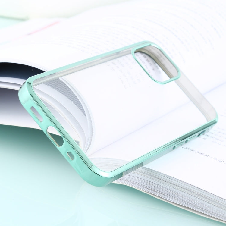 For iPhone 12 / 12 Pro Ultra-thin Plating TPU Protective Soft Case