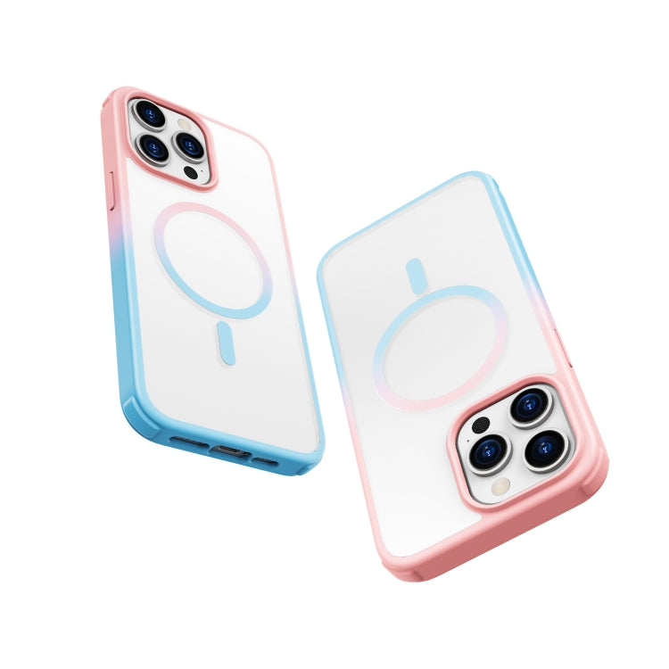 For iPhone 15 Pro Max Colorful MagSafe PC + TPU Phone Case