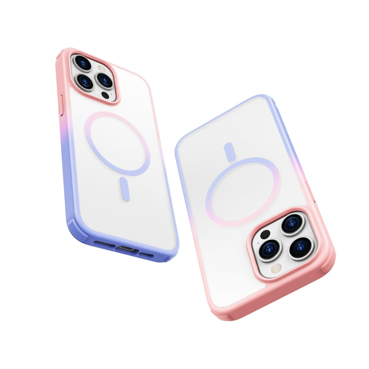 For iPhone 15 Pro Max Colorful MagSafe PC + TPU Phone Case