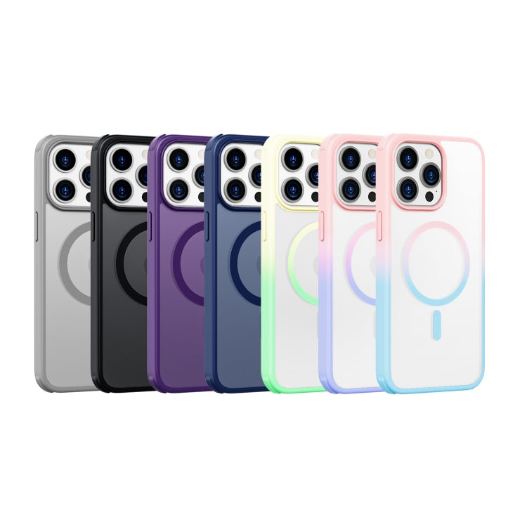 For iPhone 15 Pro Max Colorful MagSafe PC + TPU Phone Case