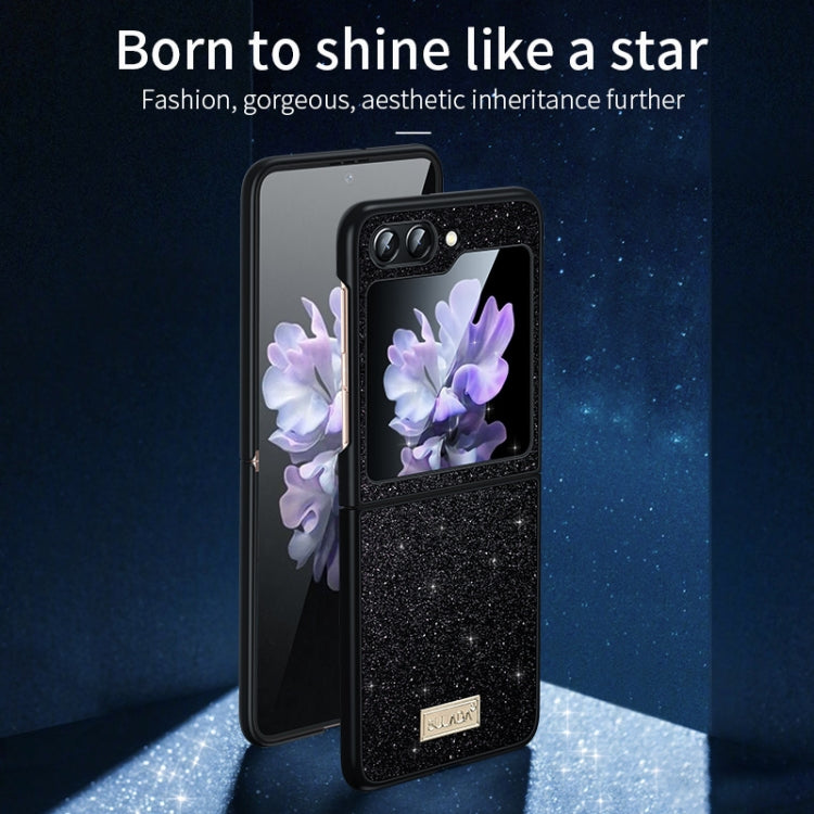 For Samsung Galaxy Z Flip6 / Flip7 FE SULADA Shockproof TPU + Handmade Leather Phone Case
