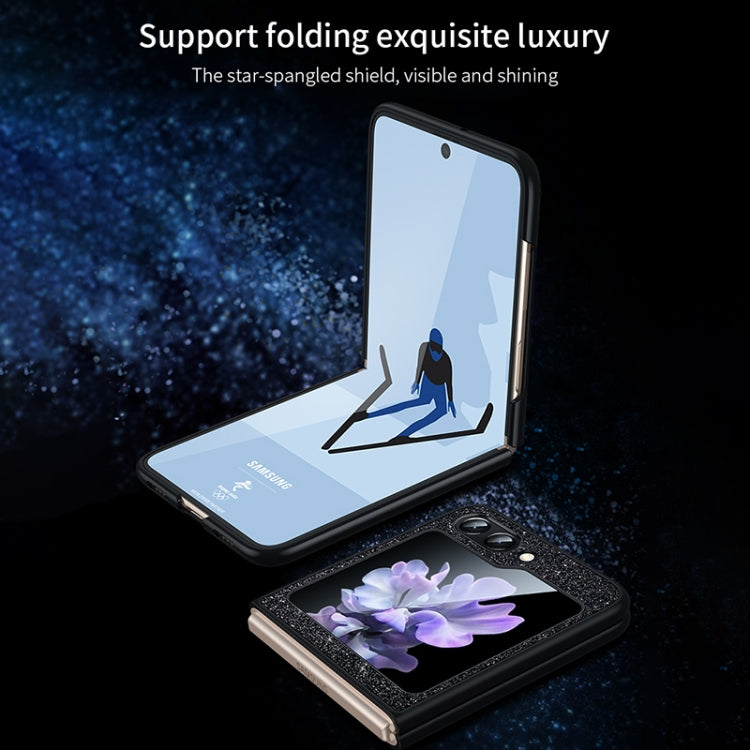 For Samsung Galaxy Z Flip6 / Flip7 FE SULADA Shockproof TPU + Handmade Leather Phone Case
