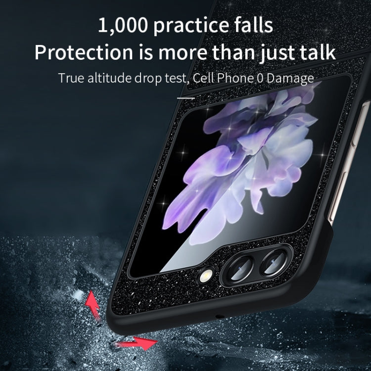 For Samsung Galaxy Z Flip6 / Flip7 FE SULADA Shockproof TPU + Handmade Leather Phone Case