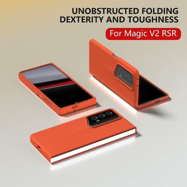 For Honor Magic V2 RSR Porsche Design Full Coverage Skin Feel PC Phone Case